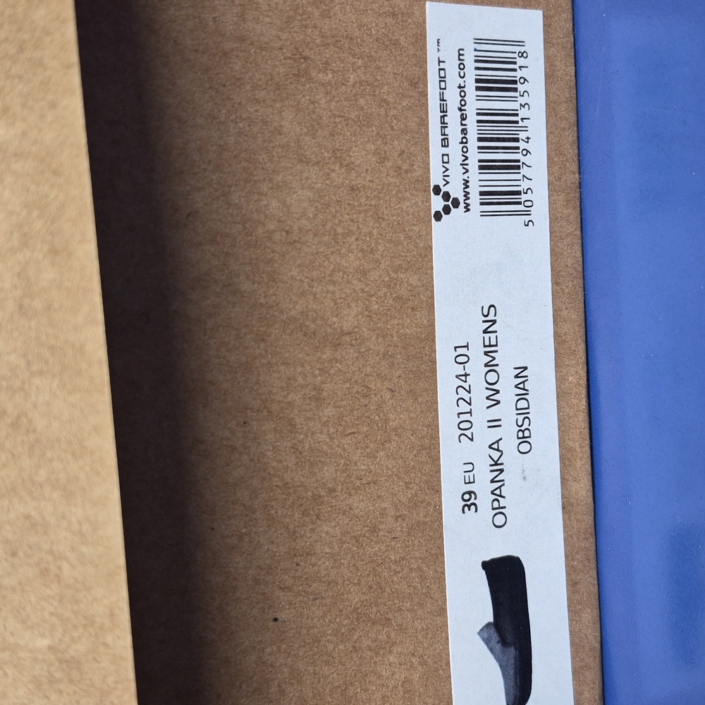 VIVOBAREFOOT Opanka II Moc Black 39 US 8 - Picture 2 of 8
